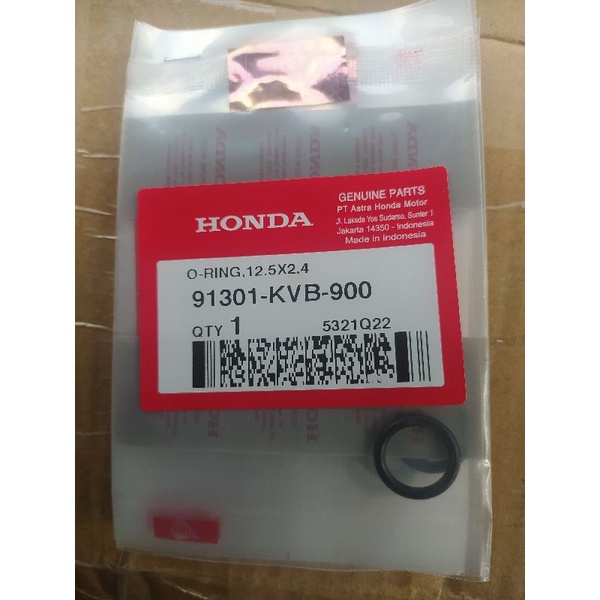 91301KVB900 O-RING seal sil pipa radiator water pump 12,5×2,4  vario 110 karbu