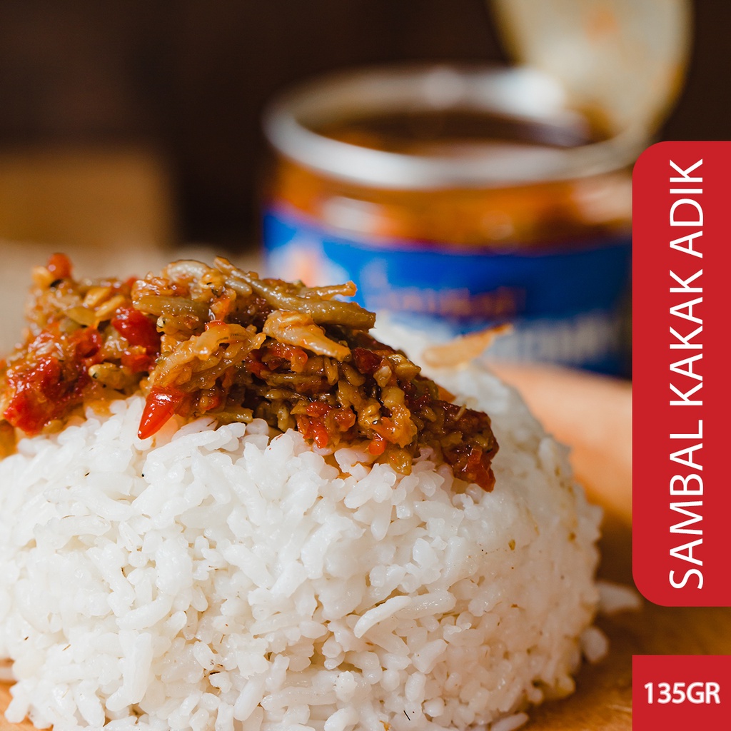 

Sambal Kakak Adik - Sambel Teri Medan / Sambel Terasi / Sambel Bawang Khas Surabaya / Kremes Sari Ayam