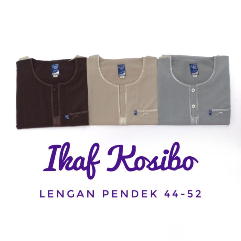 Jubah Ikaf Kosibo Lengan Pendek Remaja