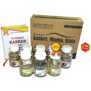 Paket herbal pengobatan kanger mium kista 45 hari
