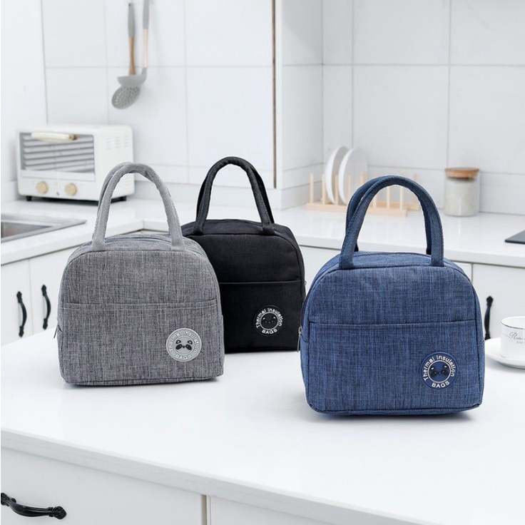 FY Tas Travel Tempat Bekal Lunch Bag Premium Cooler Bag Bahan 2 Lapis