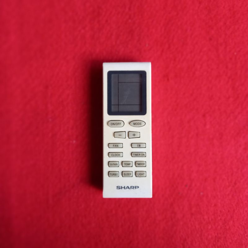 REMOTE AC SHARP TYPE YB1FA ORIGINAL