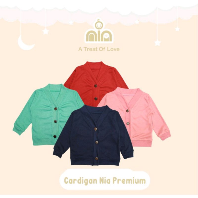 Nia Outwear Cardigan Bayi Premium