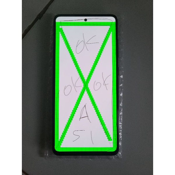 LCD samsung A51 original copotan normal