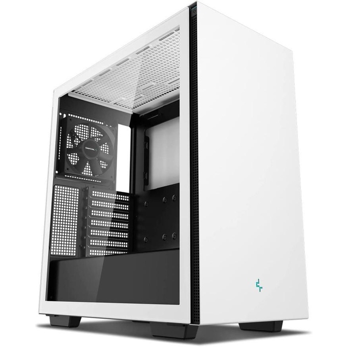 Deepcool Ch510 White Tempered Glass Mid-Tower Atx Case Casing 82