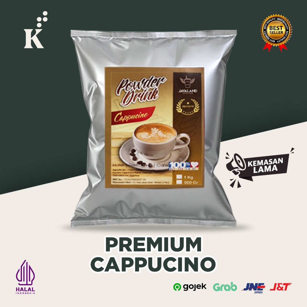 Bubuk Minuman Premium Cappuccino Javaland Grande 1kg