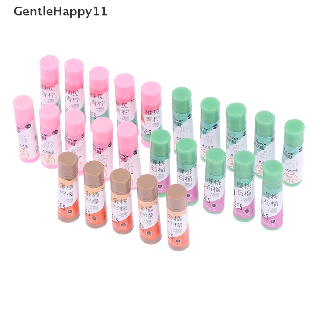 Gentlehappy 5Pcs Botol Minum Buah Rumah Boneka Model Teh Susu Mainan Miniatur Rumah Boneka id