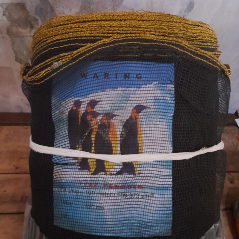 waring hitam pagar tambak / kandang merek penguin 1 meter