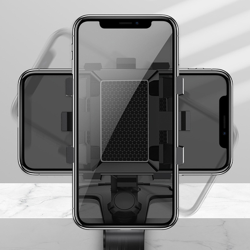 [AIYU] Baju Kaos Distro Pria Wanita Lengan Pendek Stand Penyangga Dudukan Ponsel Mobil Bracket Rotasi 720derajat Dudukan Hp Mobil Universal Dengan