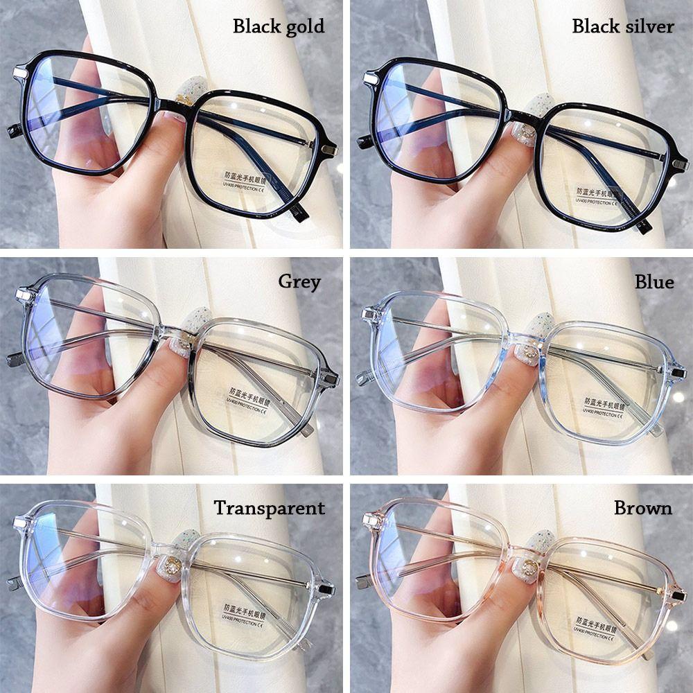 R-flower Anti-Blue Light Kacamata Pria Wanita Tahan Lama Pelindung Mata Ultra Light Frame