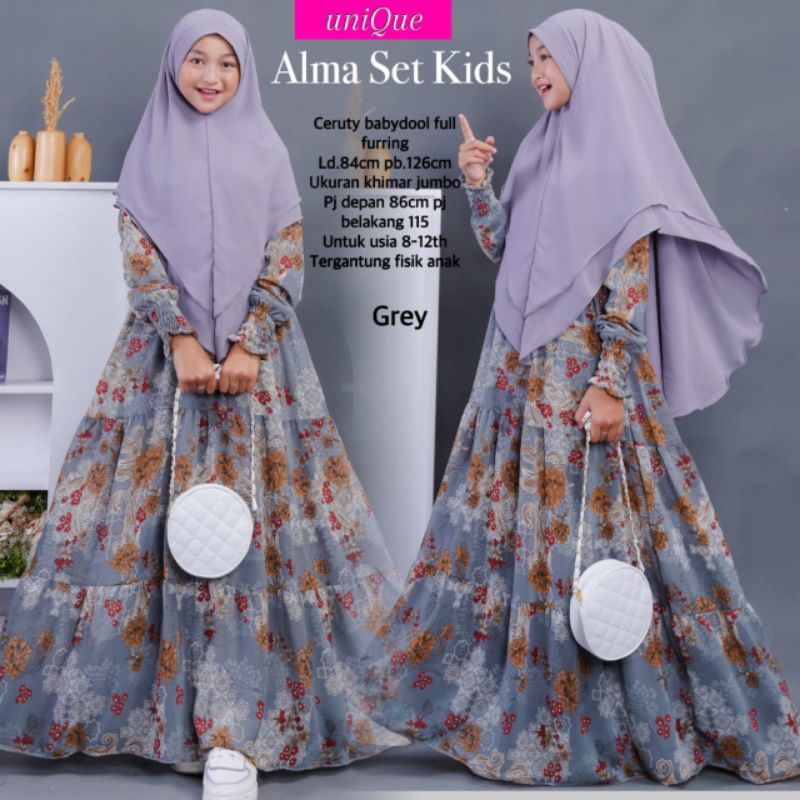 alma set kids by unique
