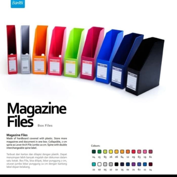 

Box File Box File Bantex 4012 A4