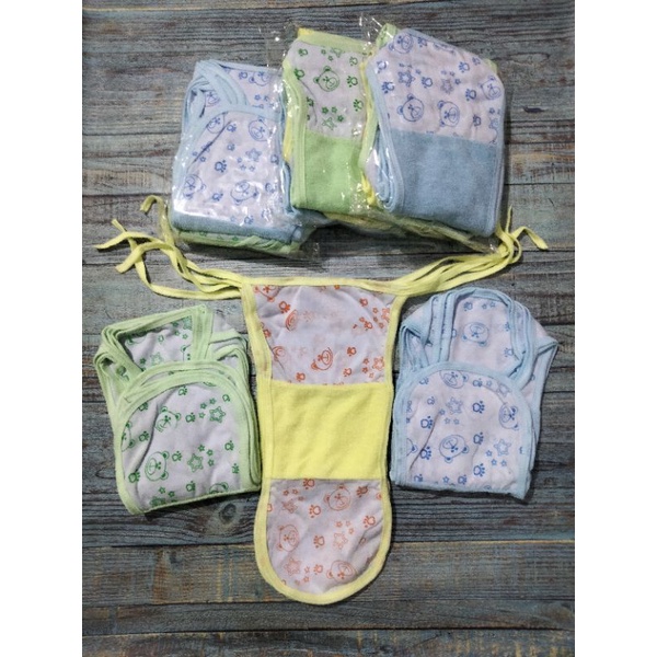 12 pcs popok bayi sambung handuk