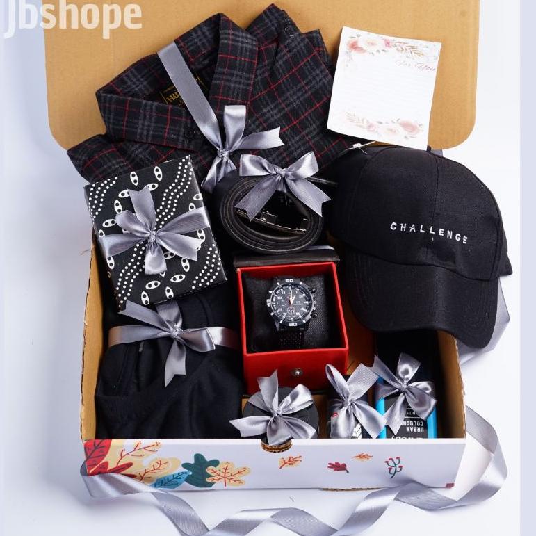 

VIRAL Q850 Hampers Kado Isi Kemeja Cowok Kekinian Kado Ulang Tahun/ Kado Wisuda/Anniversary KA612