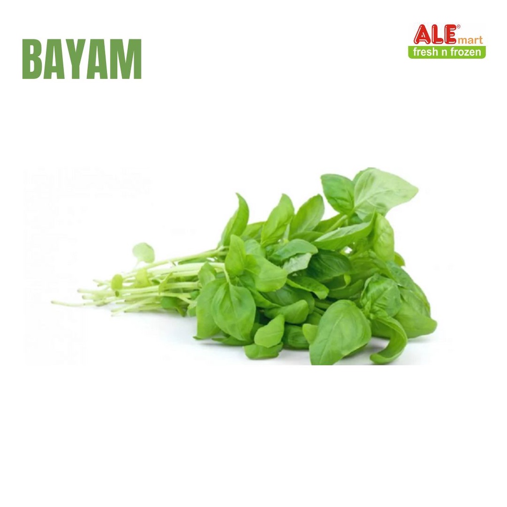 

Sayur bayam fresh 1 ikat, sayur bayam seger, bayam fresh