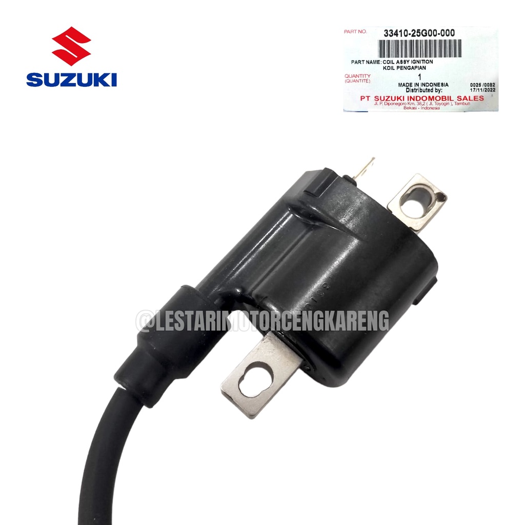 IGNITION COIL KOIL SATRIA FU 150 ASLI ORIGINAL SGP 33410-25G00-000