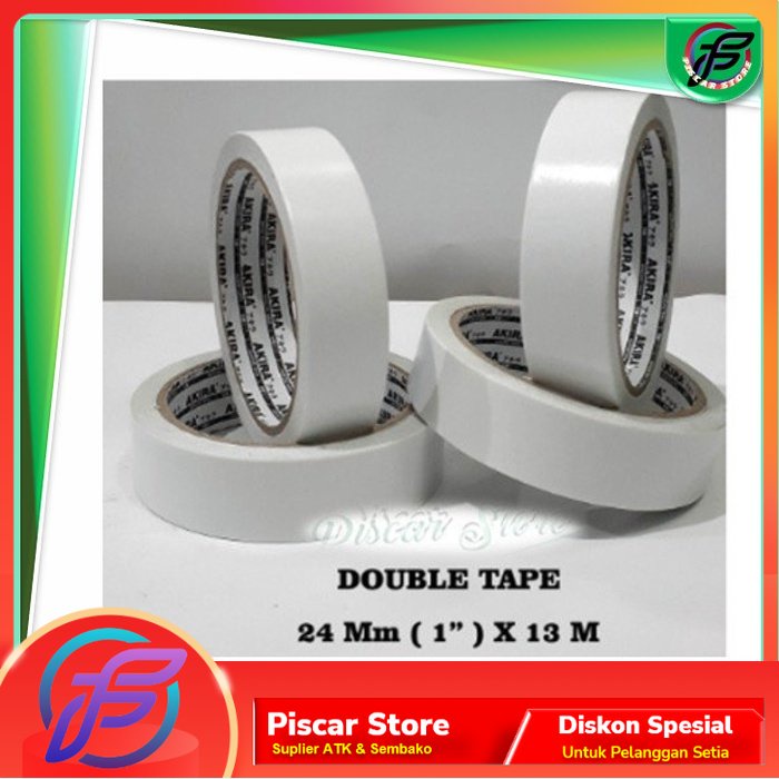 

Yatta Double Tape 24 mm x 12 Yard (11 m)