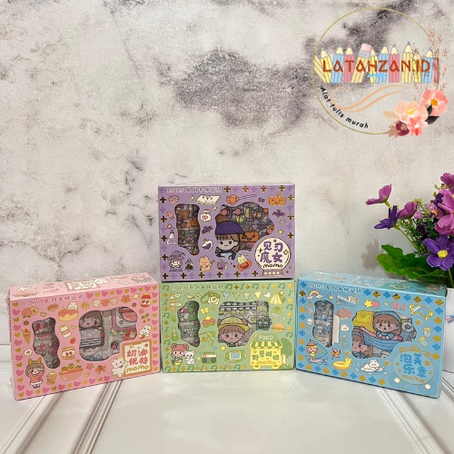 

Stiker Merk Momo Lucu Stiker dan Washi Tape Anti Air Stiker Viral Bisa Cod