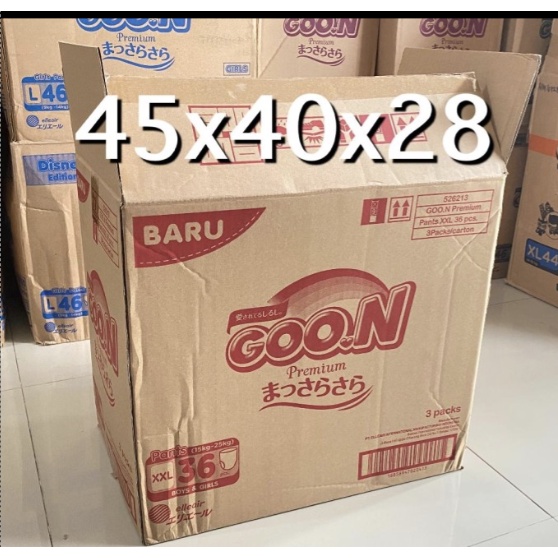 

KARDUS Karton Packing Box Ukuran Sedang Besar Jumbo