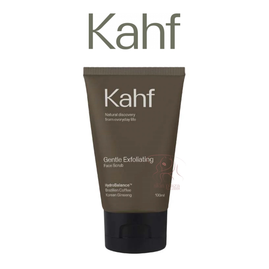 Kahf Gentle Exfoliating Face Scrub 100ml Wajah Pria Lawan Noda Hitam &amp; Kulit Kusam