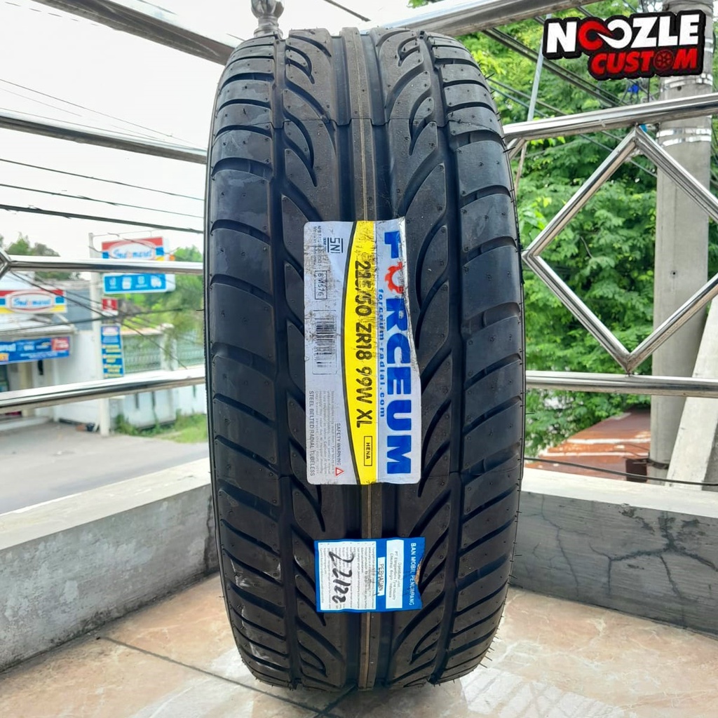 Ban Tubles 225/50 R18 FORCEUM Ban Mobil 225 50 Ring 18 Hena - Gratis Balancing