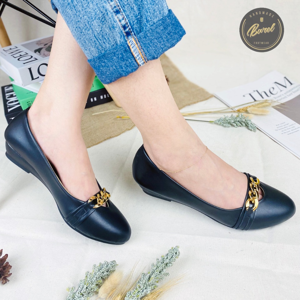 Barel - Rantai Sepatu flat wanita sepatu flatshoes sepatu teplek wanita Pantopel Wanita Sepatu Kerja Sepatu Kantor Wanita Sepatu Formal sepatu kasual casual sepatu hangout