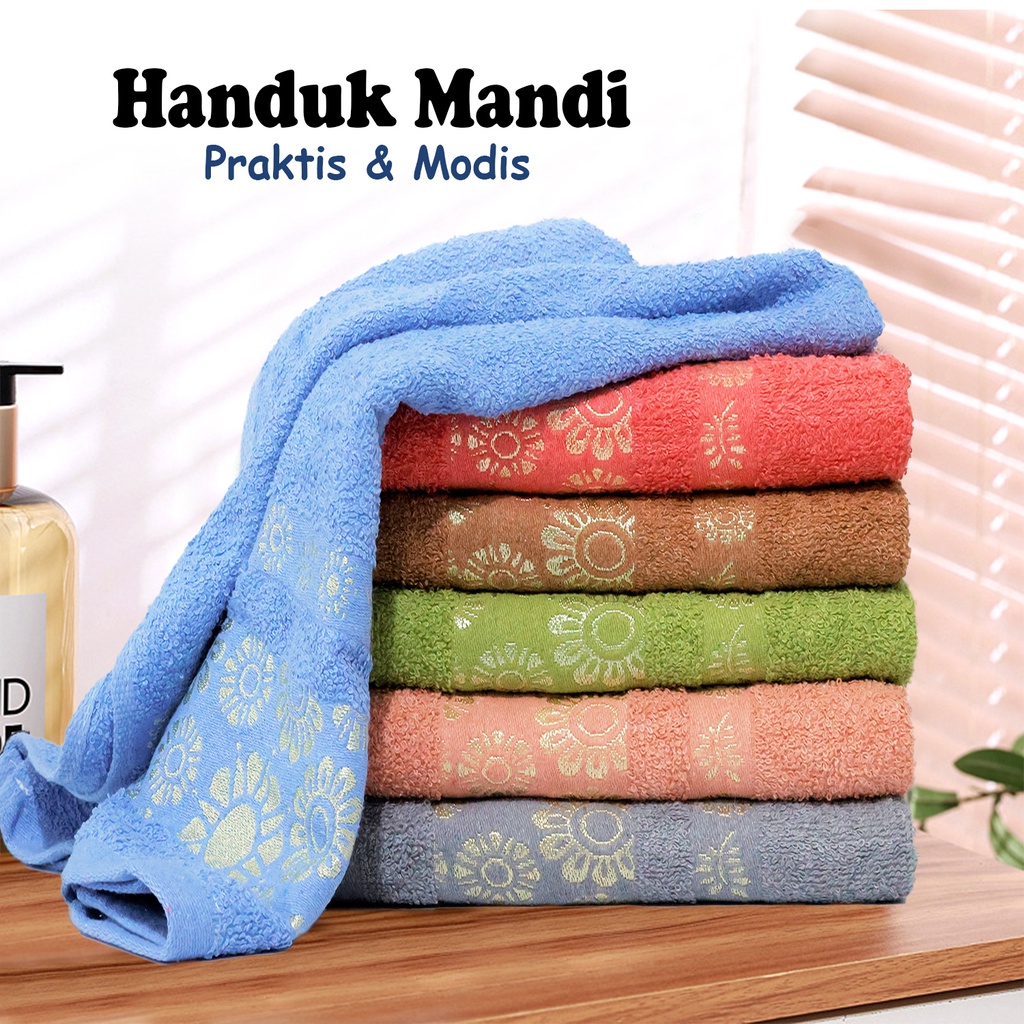 Luxury Party H41-C Handuk Mandi Dewasa Ukuran 50x100cm Handuk Mandi Murah Berkualitas-Handuk Mandi Premium