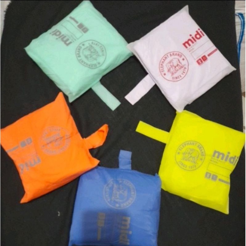 jas hujan Ponco calana midi elephant random termurah