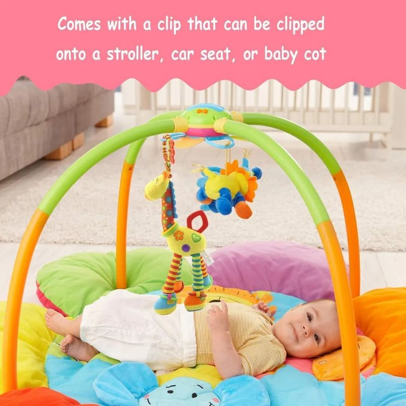 Boneka Gantung Bayi Rattle Teether Jerapah Hanging JUMBO