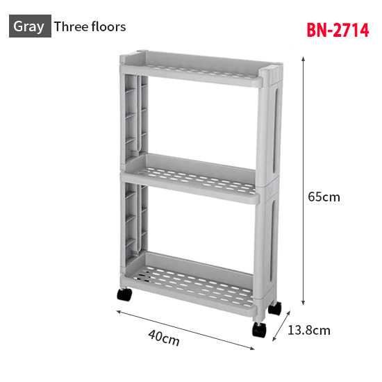 Rak Laci Tingkat Dapur Kitchen Storage Rack - BN-2713 / BN-2714