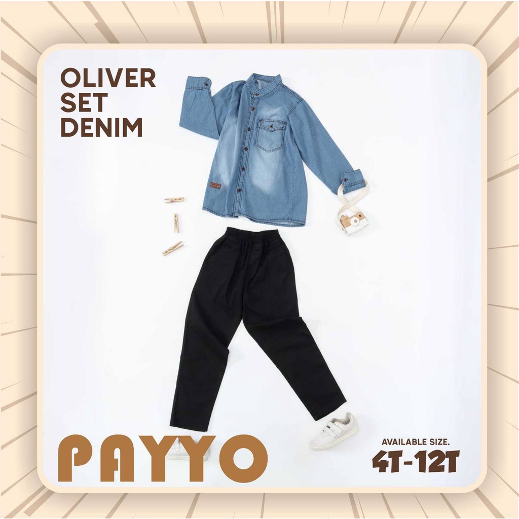 Oliver Set denim by Payyo