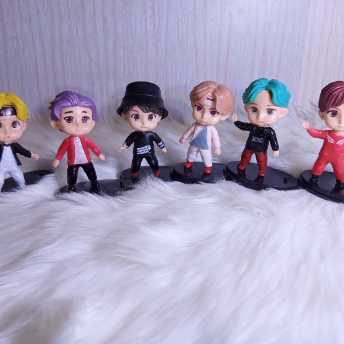 figure BTS TINY TAN kpop k-pop BTS action figure boneka bts