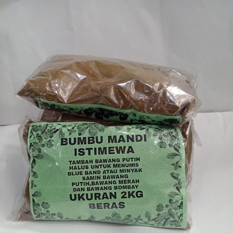 

BUMBU MANDHI ISTIMEWA Bumbu Nasi Mandi Instant 50 Gram Masakan Khas Timur