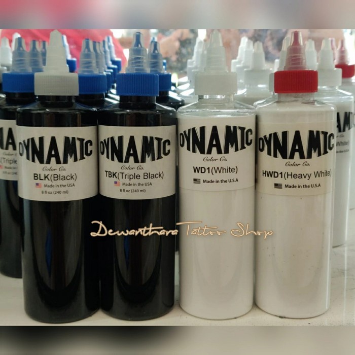 

Dynamic Ink Black / Triple Black 8Oz