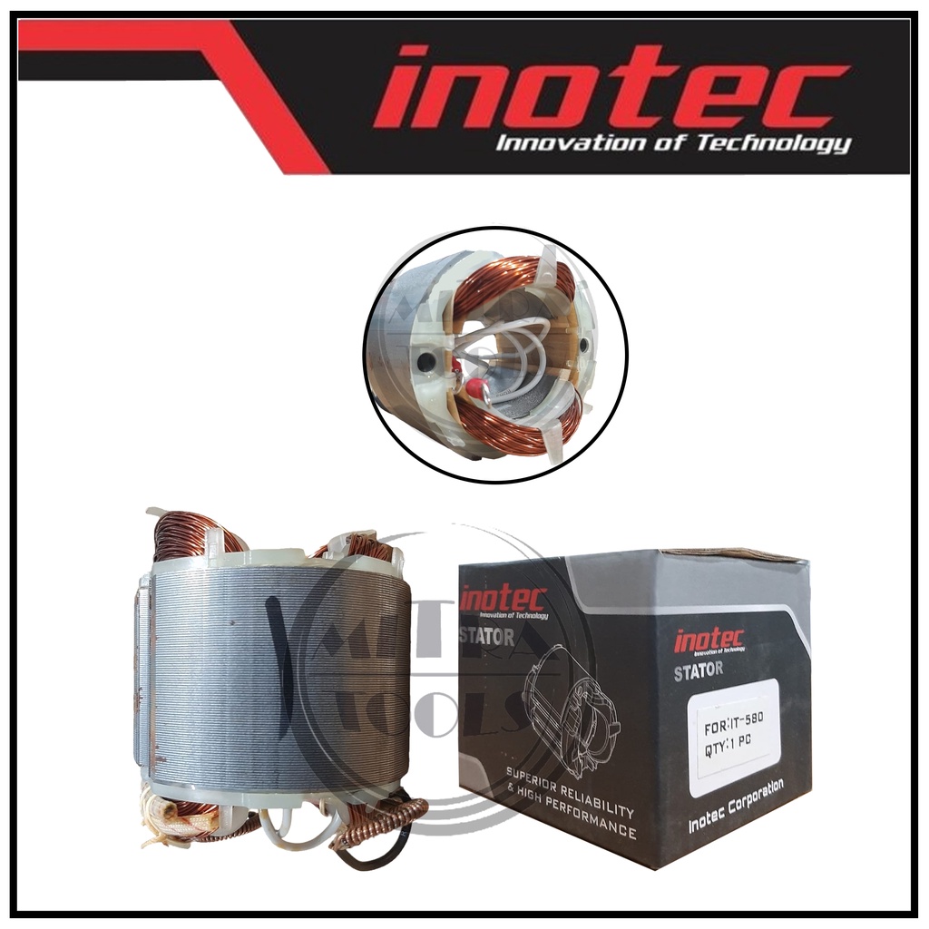 Inotec IT580 Stator Rumah Armature Angker Mesin Circle IT 580 MT580 Original