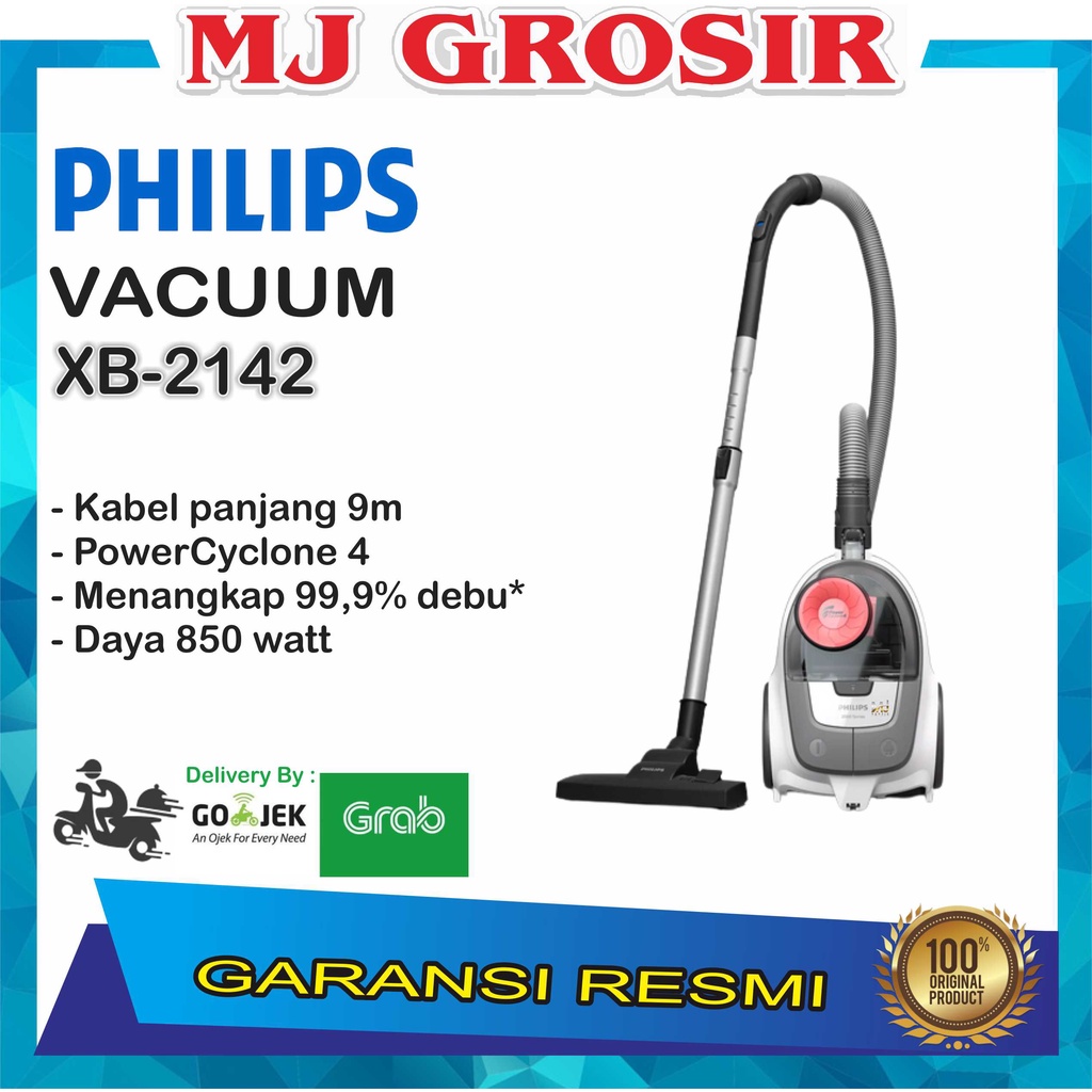 VACUUM CLEANER PENGHISAP DEBU PHILIPS XB 2142 XB2142