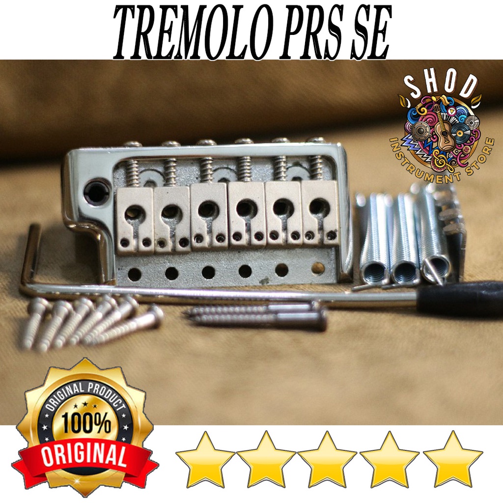 tremolo prs se original indonesia 6 screw prs se ce standart hollow