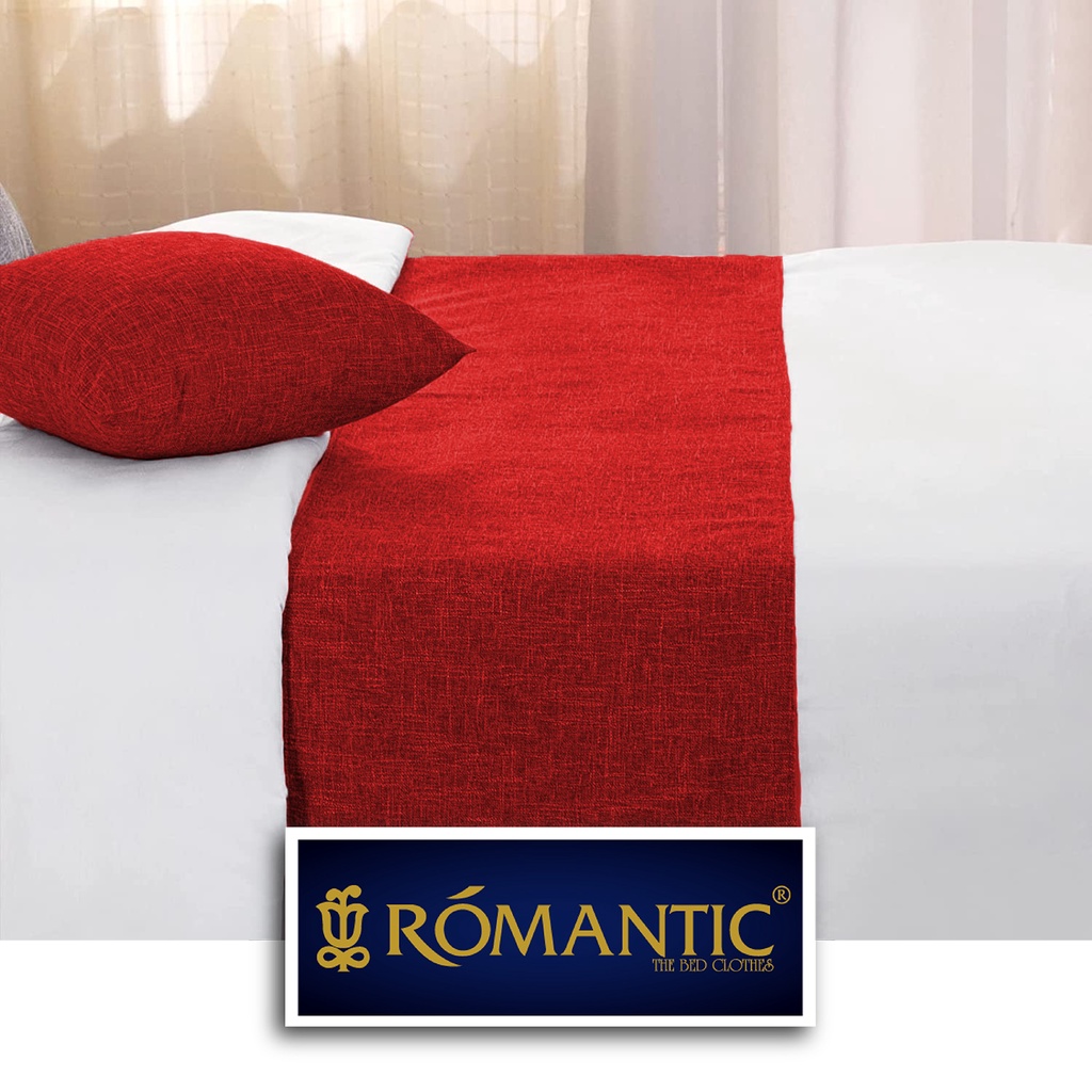 Bed Runner / Selendang kasur Ruby by ROMANTIC standard Hotel minimalis