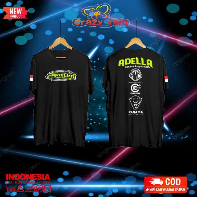 KAOS BAJU NEW ADELLA/OM ADELLA/AMC MUSIC