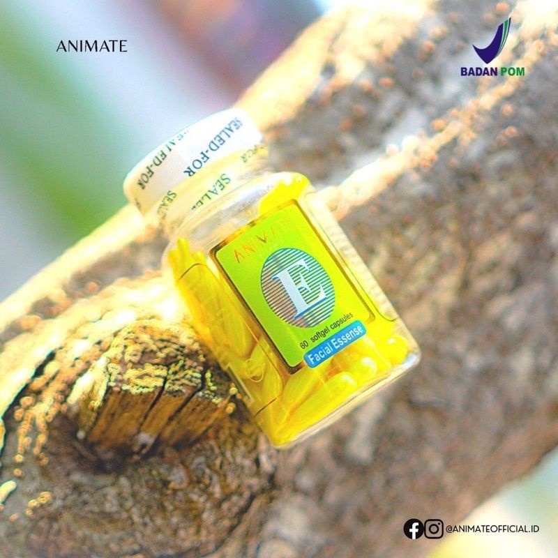 Serum Animate Bioaqua Essense Vitamin E Wajah Animate Face BPOM