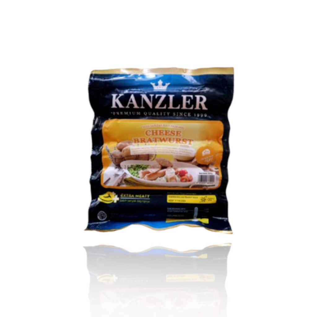 Kanzler Cheese Bratwurst 5Pcs 360G