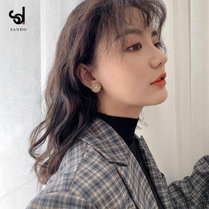 FerenHongXia Anting Liontin Kepribadian Butik Fashion Korea Baru
