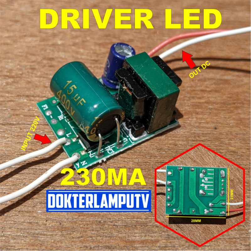 DRIVER LED UNIVERSAL 2-40W INPUT 220V UNTUK PROJEK SERVIS LAMPU PHILIPS OSRAM COCOK UNTUK SEMUA LED SMD 2835 3030 5730 3535 5630 3528 3V 6V 9V 12V 18V