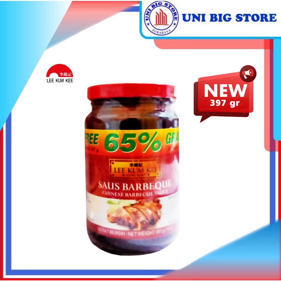 

Lee Kum Kee Saus Barbeque Saos Char Siu 240 + 157 gr = 397 gr BBQ Chasiu