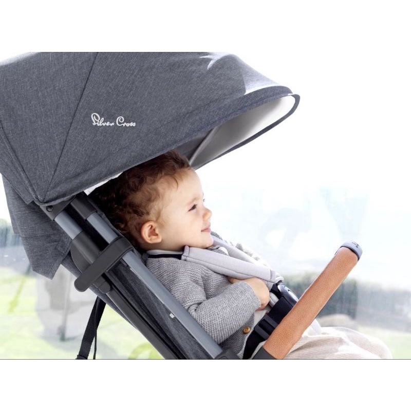 Stroller Koper Cabin Size Silver Cross Jet Kereta Dorong Bayi