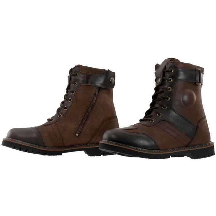 Suki Komine Sb 90 Vintage Riding Boots Brown Sepatu Biker
