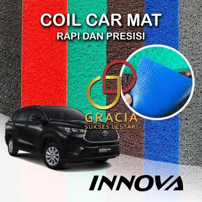 KARPET MOBIL PREMIUM TOYOTA INNOVA ZENIX MIE BIHUN 1 WARNA