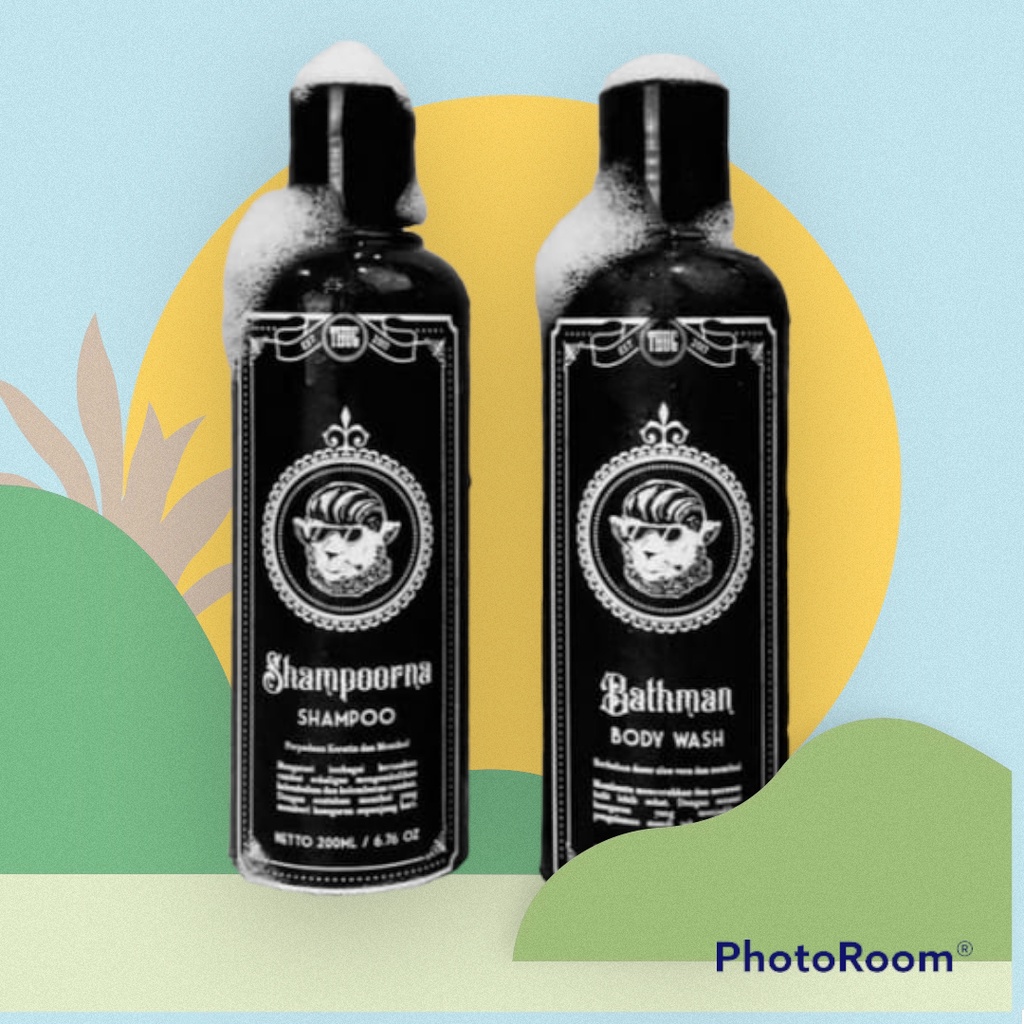 (COD) Pelurus Rambut Shampo Sampo Shamporna Pelurus Rambut Permanen Pria & Wanita Shampoorna Shampoo