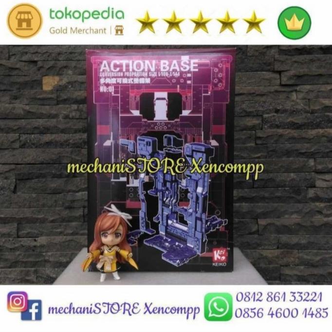 Ms Cage Gundam Mg Rg Hg Diorama Hangar Stand Action Base + Decal