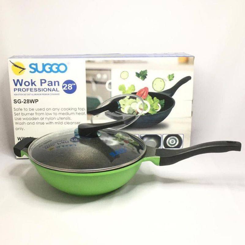 Wajan WOK PAN SUGGO 28 CM/ PANCI WOK PAN JUMBO SIZE